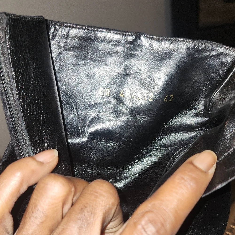 Yves Saint Laurent Black Velvet Ankle Boots - Picture 11 of 14